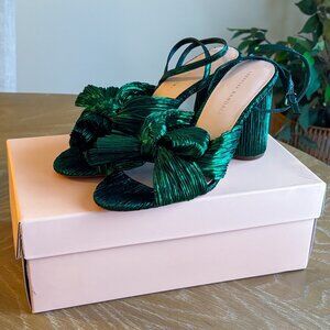 Loeffler Randall Camellia Heels in Emerald Size 8.5